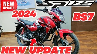 Lo Aagayi 😱 OBD2 Wali 2024 Honda SP125 Disc Detailed Review  Sp On Road price New Changes Mileage [upl. by Kingsbury]