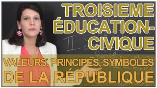 Valeurs principes et symboles de la République  Education Civique  3e  Les Bons Profs [upl. by Siclari]