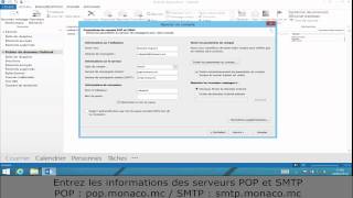 Ajouter un compte mail sur Microsoft Outlook 20102013 [upl. by Yrtsed]