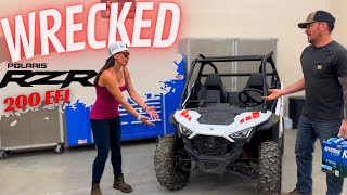 Polaris RZR 200 EFI Repairs Features and Test Drive [upl. by Mayap]