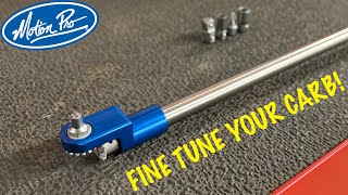 How To Eliminate IDLE HANG  Idle Drop  Motion Pro 90 Deg Carb Tool [upl. by Mozes946]