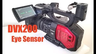 Panasonic DVX200 Camcorder  Shutting Off Eye Sensor [upl. by Aramo]