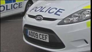 Fiesta Police car unveiled in Britain [upl. by Cheng]