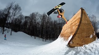 Park Sessions Carinthia Mount Snow Vermont  TransWorld SNOWboarding [upl. by Attenor]