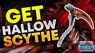 How to Get Hallow Scythe in Bloxfruits [upl. by Yemiaj803]