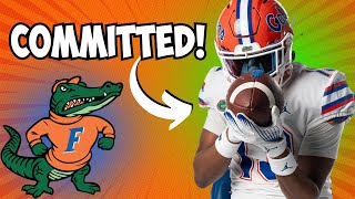 RECRUITING WIN Taeshaun Gelsey COMMITS to Gators Football [upl. by Kane232]