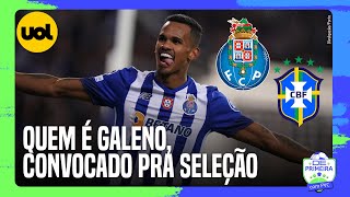 QUEM É GALENO ATACANTE DO PORTO CONVOCADO POR DORIVAL JR PARA A SELEÇÃO BRASILEIRA [upl. by Keefe]