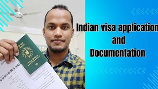 Indian visa application 2024  Indian visa Documents Arrangement [upl. by Drahsar]