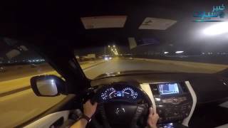 تسارع باترول نيسمو رؤية السائق ‏Patrol Nismo acceleration driver view [upl. by Dnaleel]