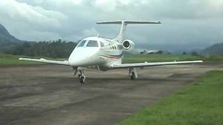 Phenom 100 PRUUT Start Taxi e Decolagem SNKI [upl. by Gnus21]