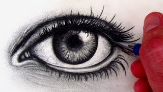 How to Draw a Realistic Eye [upl. by Nillor]