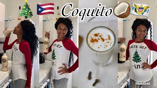 Easy Puerto Rican Coquito Recipe  Caribbean Eggnog [upl. by Dagney]