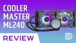 Cooler Master MasterLiquid ML240 Illusion Review [upl. by Assyla]