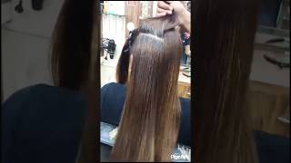 How to make hair treatment 💫trend kerastraight hairlength longhair emiwaybantai [upl. by Elleinet]