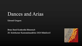 Dances and Arias  Edward Gregson [upl. by Arimas]