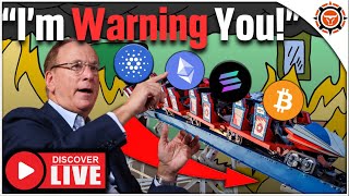 HUGE WARNING To All Bitcoin And Crypto Holders Crash Coming [upl. by Accem291]