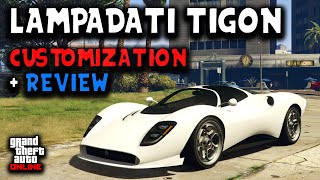 Lampadati Tigon Customization  Review  GTA Online [upl. by Daegal]