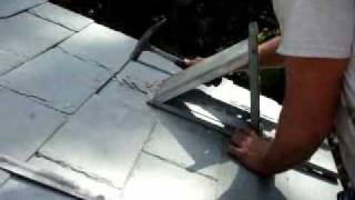 How to Use Roof Brackets on a Slate Roof [upl. by Pavier]