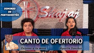 CANTO DE OFERTORIO DOMINGO DE PENTECOSTÉS  Entorno a tu mesa  SHAJAJ Ministerio Católico [upl. by Celio]