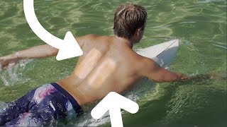 Paddle Your Surfboard Faster amp Longer  The Correct Technique amp Practice Exercises [upl. by Oeht]