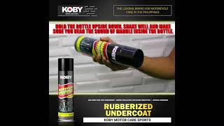 KOBY RUBBERIZED UNDERCOAT 700ml [upl. by Eberhard862]