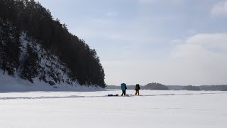 Ice Fishing amp Winter Camping In Temagami [upl. by Siver317]