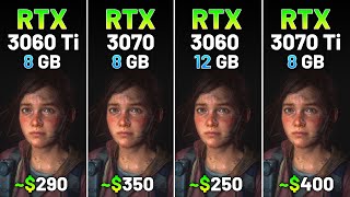 RTX 3060 Ti vs RTX 3070 vs RTX 3060 vs RTX 3070 Ti  Test in 12 Games in 2024 [upl. by Enom]