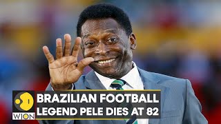 Pele Brazils threetime World Cupwinning legend dies at 82  International News  Top News [upl. by Egarton487]