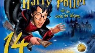 Lets Play Harry Potter und der Stein der Weisen Deutsch 14 Snape der Spast [upl. by Eenaffit]