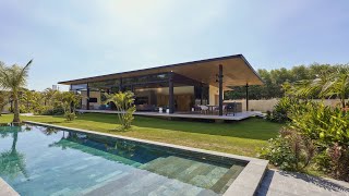 Bioclimatic Tropical Villa in Vietnam By T3 ARCHITECTS  Kanopea Architecture Studio In VIETNAM [upl. by Aniara]