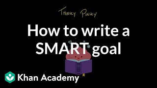 LearnStorm Growth Mindset How to write a SMART goal [upl. by Ivets831]