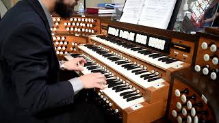 Dubois  Toccata in G Major  Patrick Torsell on the St Patrick Cathedral Organ Harrisburg PA [upl. by Kries]