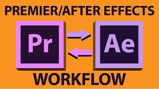 Adobe Premiere Pro to After Effects Workflow  Tutorial [upl. by Alieka]