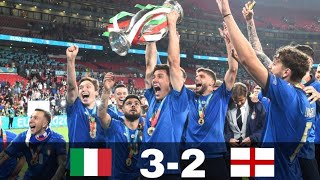 Italy vs England 11 32 Pens  Euro 2020 Final  All Goals amp Highlights [upl. by Roosnam]