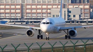 Close up BH Air A320 on taxiway after arriving from Erdil Iraq frankfurtairport planespotting [upl. by Stryker401]