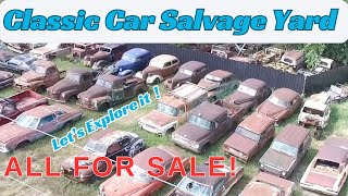 Shocking Rare Classic Finds at a Salvage Yard [upl. by Ruthven881]