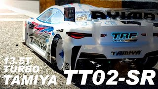 083 TAMIYA TT02 SR W 135T TURBO  KASUMI Ver  Part 1 [upl. by Bum]