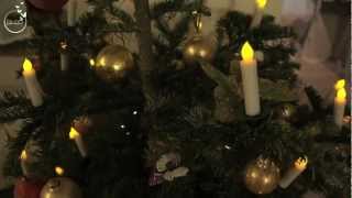 Bougies de noel pour le sapin sans fil et qui ne chauffent pas wwwbloolandscom [upl. by Baseler]