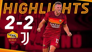 DOPPIETTA DI VERETOUT ⚽️⚽️  Roma 22 Juventus  Serie A Highlights 202021 [upl. by Lally]