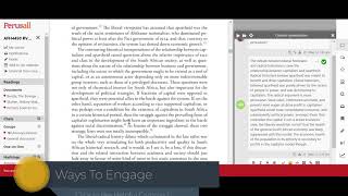 How To Read and Discuss on Perusall Tutorial Video [upl. by Rolandson961]