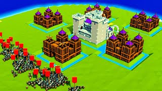 Building 5 CASTLES to Defend My Super Castle From Invading Vikings In Kingdoms and Castles [upl. by Whyte909]