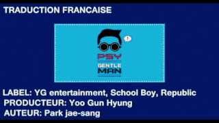 GENTLEMANPSY싸이젠틀맨 traduction française french lyrics [upl. by Lenahc]