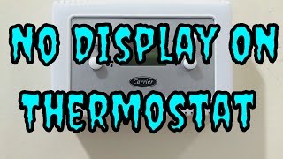 Thermostat Troubleshooting  HVAC Service Call  Carrier Unit Not Running [upl. by Oiramal]