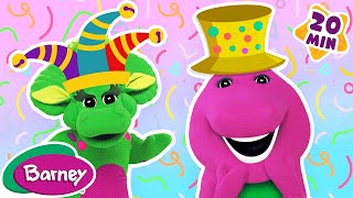 A Silly Hat  More Barney Nursery Rhymes and Kids Songs [upl. by Etnohc]