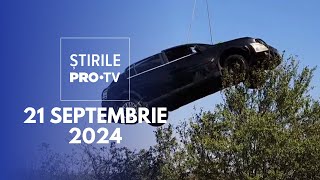 Știrile PRO TV  21 Septembrie 2024 [upl. by Jerrilee]