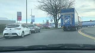 New Zealand Full License Driving Test Jipcho Road Sockburn Christchurch [upl. by Seyah337]