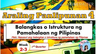 AP4 BALANGKAS O ISTRUKTURA NG PAMAHALAAN NG PILIPINAS explained [upl. by Prisilla]