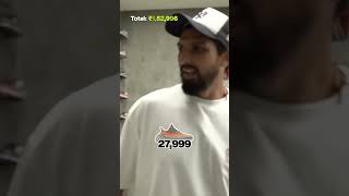 Ishant Sharma SPENDS 3 LAKHS on SNEAKERS 🔥🏏💰💸 [upl. by Nuahsyt]