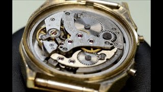 How to service an watch Poljot 2612 Alarm repair tutorial part1 [upl. by Solracsiul]