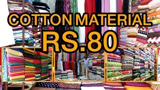 quality cotton materials  pantheon road cotton street egmore shopping under budget [upl. by Enatan]